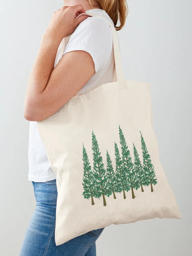 Sacola de lona Into the Pines para mulheres, Big Shopper Bag