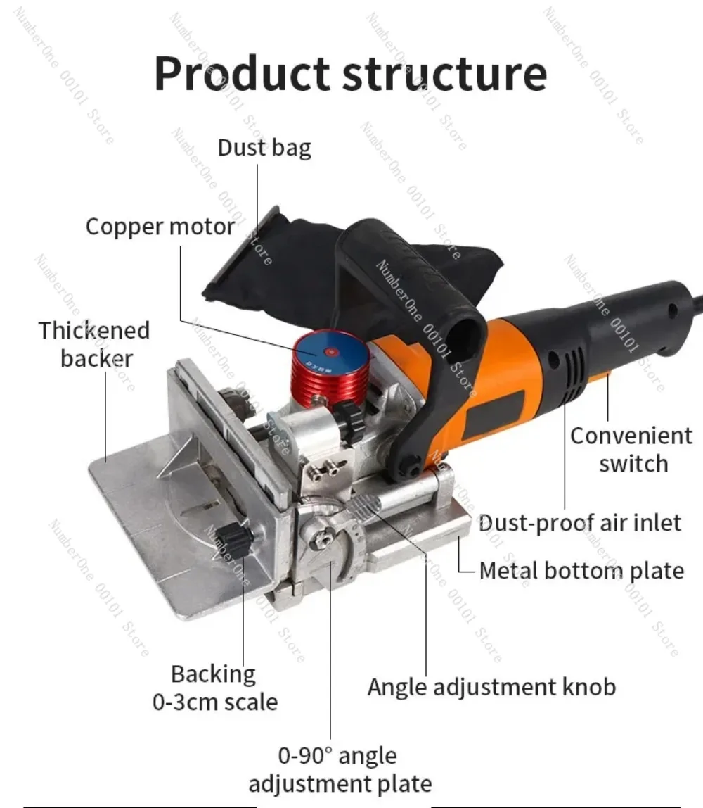 Small Portable Sheet Connecting Multi-function Puncher Lamino Concealed Piece Slotting Machine