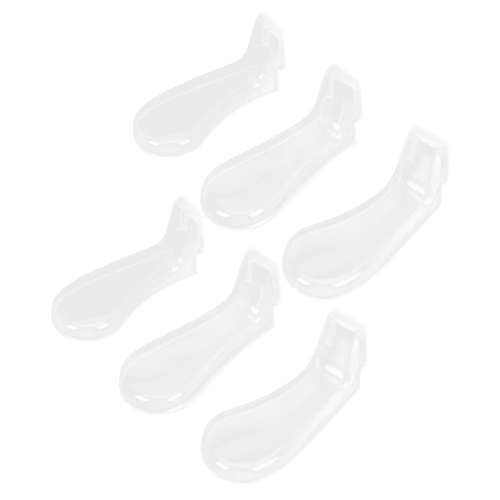 

6 Pcs Piano Pedal Cover Musical Instruments Accessories Keyboard Extender Plastic Protective Sleeves Covers Foot Pad Pedals