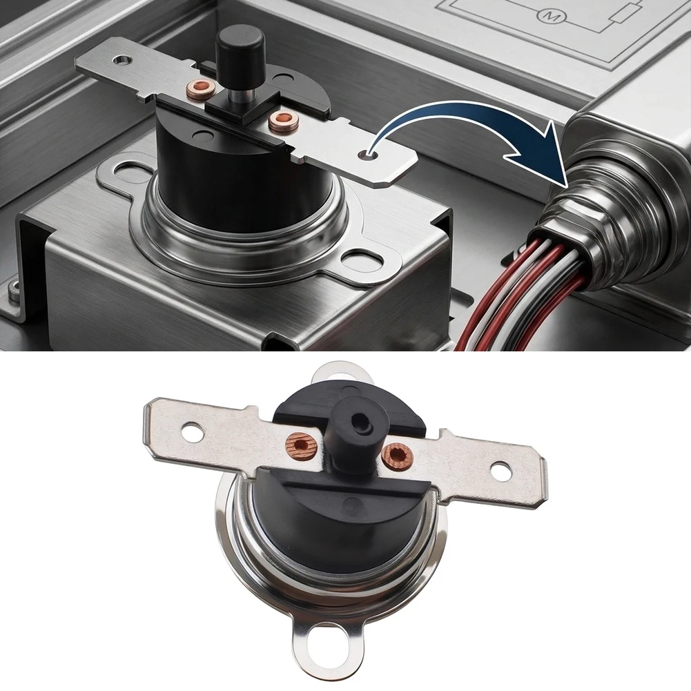 Resettable Thermal Switch 2394367602 270F Metal High Limit Safety Off For Water Heater Replacement Part Easy Manual For Reset