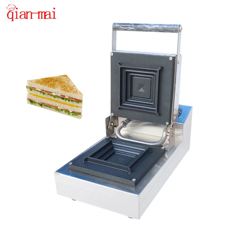 

Commercial Electric toaster industrial factory price manufacturers snack custom mini Sandwich waffle machine