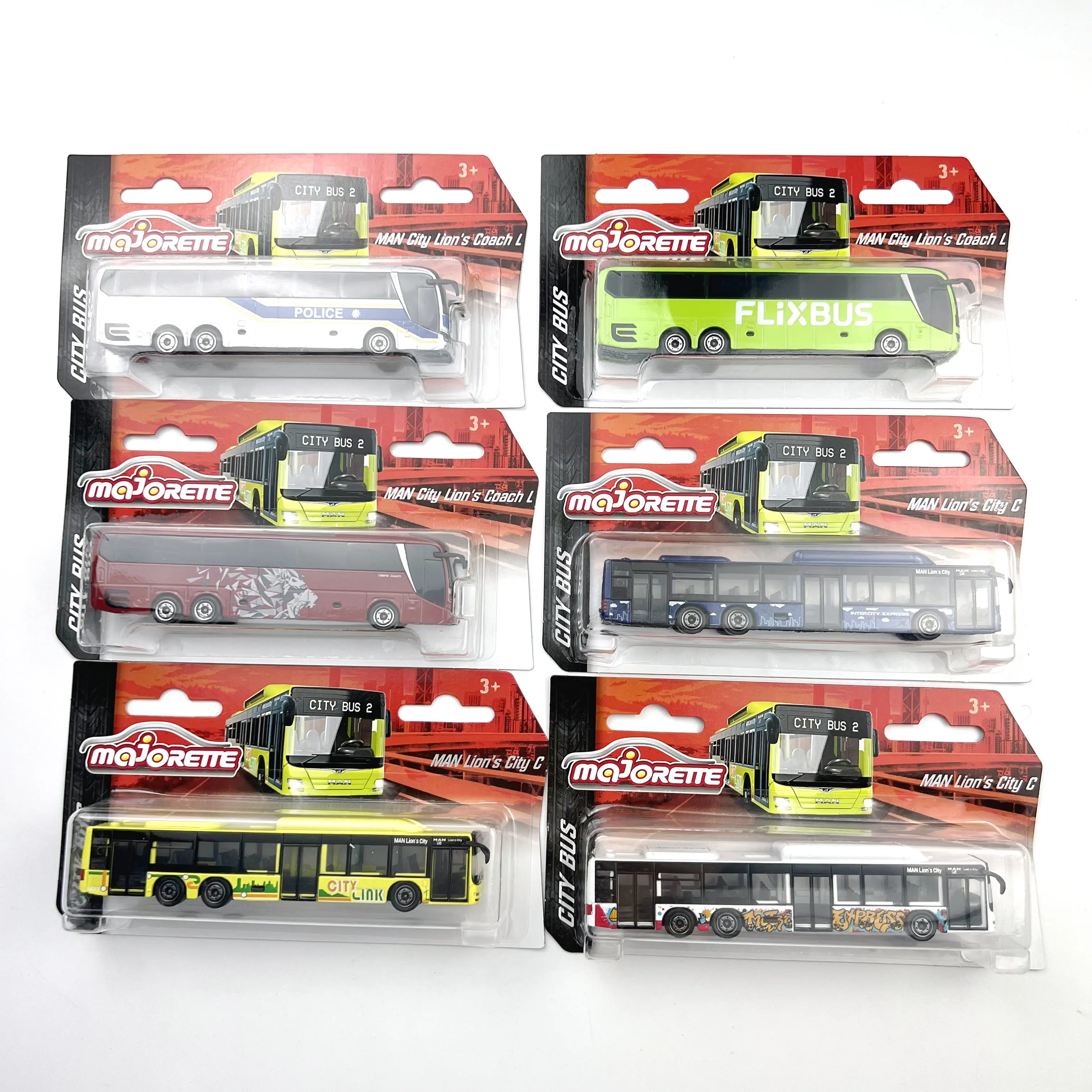 Majorette 3159 3302 1:64 BENZ ACTROS WESTERN STAR MAN TGA trailer transport truck toys Simulation alloy car model gifts