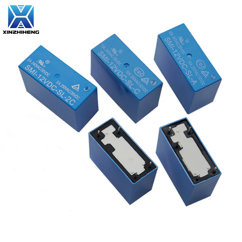 1 шт. Реле постоянного тока SMI 5V / 12V / 24V SMI-12VDC-SL-A SMI-24VDC-SL-C SMI-05VDC-SL-2C SMI-12VDC-SL-2C SMI-24VDC-SL-2C  SMI-05VDC-SL-2A SMI-12VDC-SL-2A SMI-24VDC-SL-2A