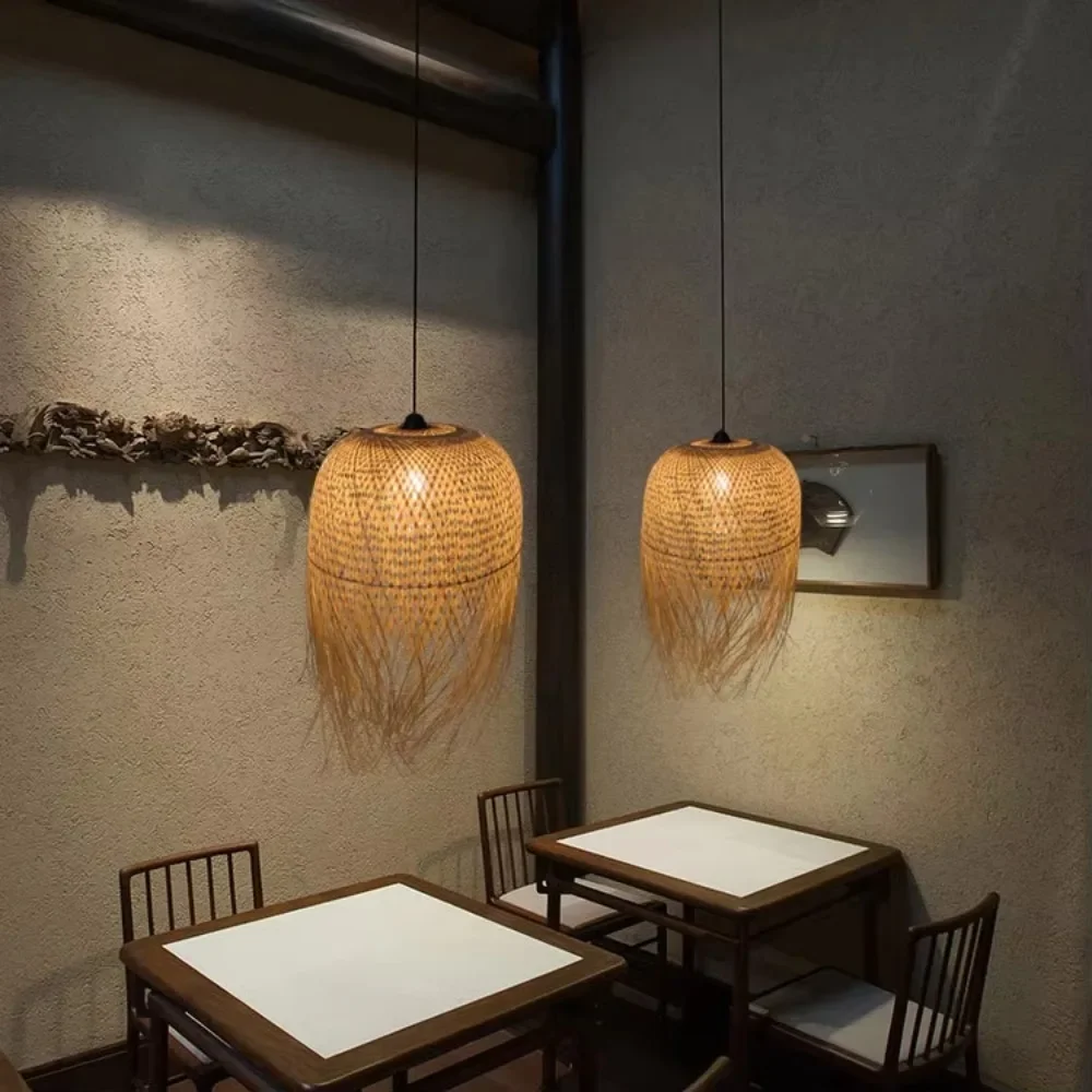 

Modern Interior Decoration Rattan Pendant Lighting Indoor Bedroom Round Chandelier Room Ceiling Hanging Lamps Chandelier Comedor