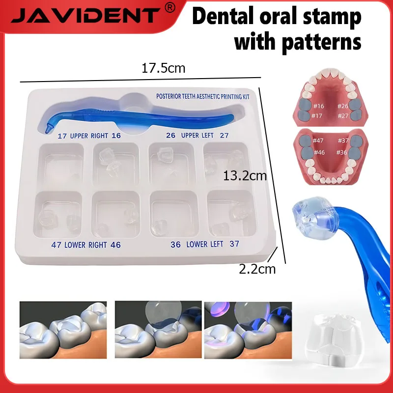 

Комплект для задней стоматологической эстетики оттисков, инструменты для восстановления композитной смолы с подсветкой, материалы для восстановления зубов