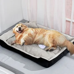 Winter Big Dog Bed Warm Fleece Pet House XXS to XXL for Small Medium Large Dogs Golden Retriever Border Collie Washable Pet Sofa