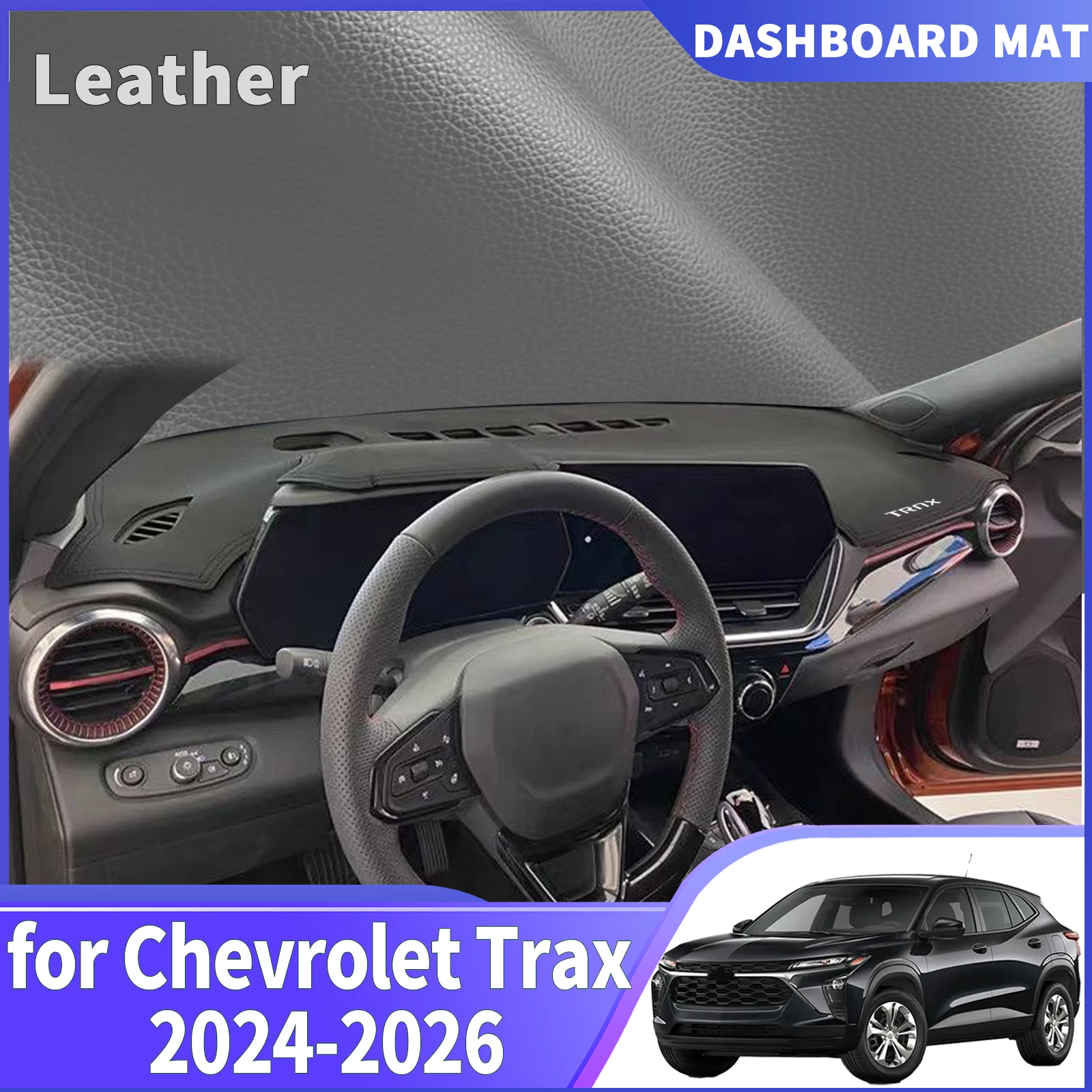 

fit Fit for Chevrolet Trax 2024 2025 2026 LHD Car Dashmat Protective Carpet Dashboard Cover Pad DashMat Sunshade Accessories
