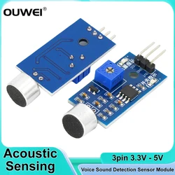 Voice Sound Detection Sensor Module 3pin Intelligent Smart Vehicle Robot Helicopter Airplane Aeroplane Car for Arduino DIY