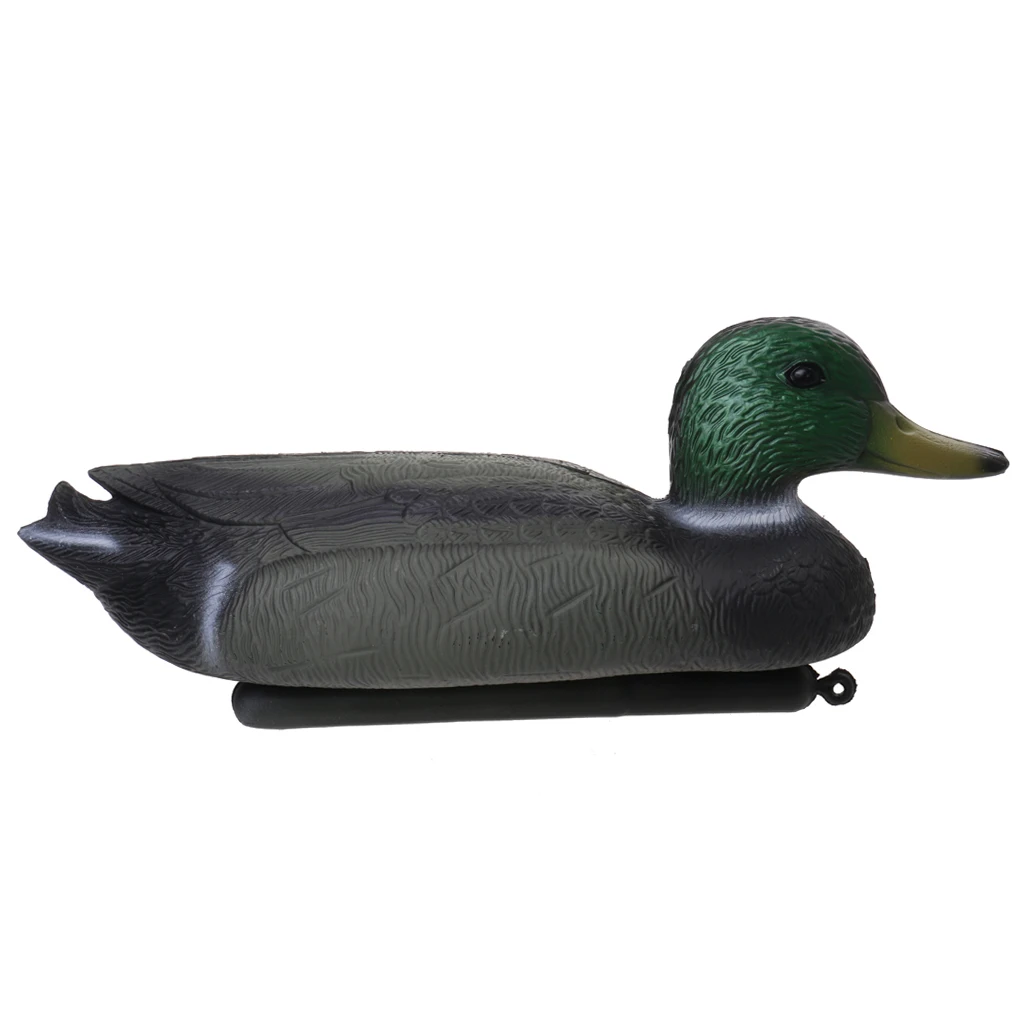 Simulated Duck Decoy PE Floating Duck Decoy with Weighted Keel for Outdoor Hunting Fishing