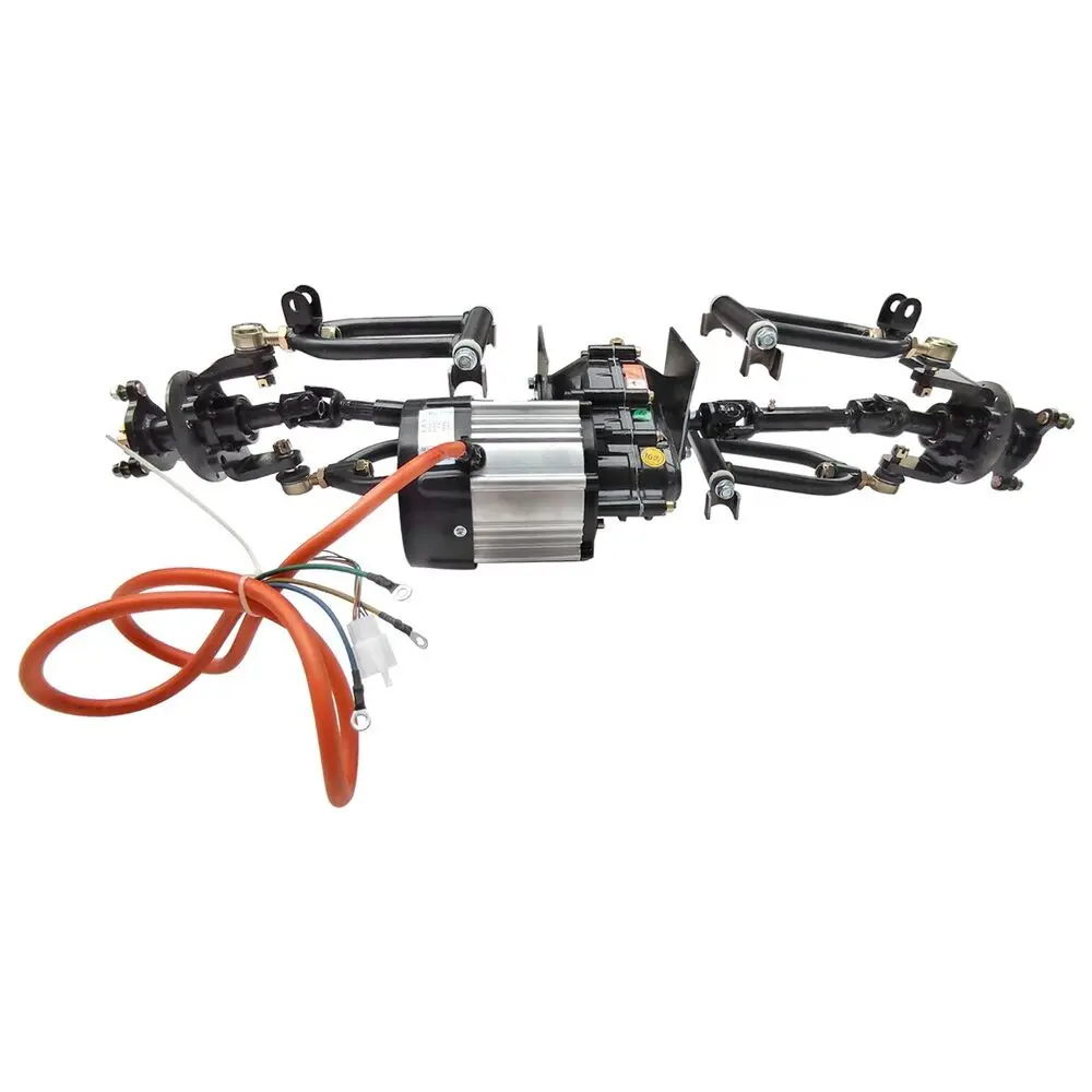 TDPRO Front Drive Axle Kit 48V1000W Differential Motor Electric ATV Go Kart Quad Trike  quad atv