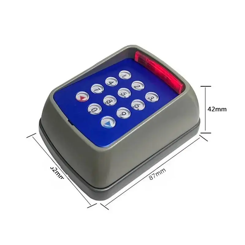 433MHZ Rolling Code Keypad for Entry Gate Wireless Numeric Keypad  for doors keypad Door Access Control System Gate Opener