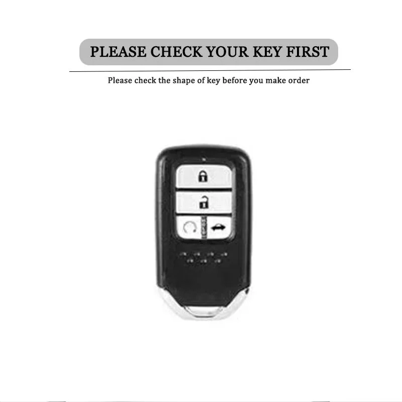Stylish New Soft TPU Car Remote Key Case Cover Protection Shell for Honda Vezel City Civic Jazz BRV BR-V HRV Auto Accessories