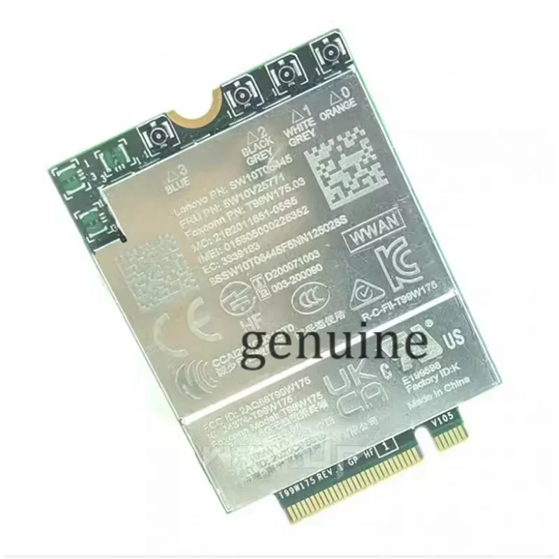 T99W175 Qualcomm X55 5G Module 5W10V25768 For ThinkPad X1 Carbon 9th Gen X1 yoga 6th X1 Titanium X1 Fold X13 T14s Gen 2P1 Gen 4