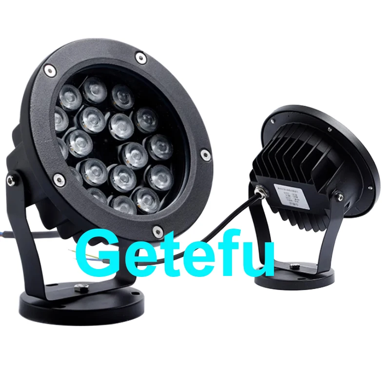 Foco LED exterior DC12V AC220V110V, reflector para jardín, paisaje, lavado de pared, iluminación IP67, tasa de hierbas para árboles, lámpara para césped de patio trasero