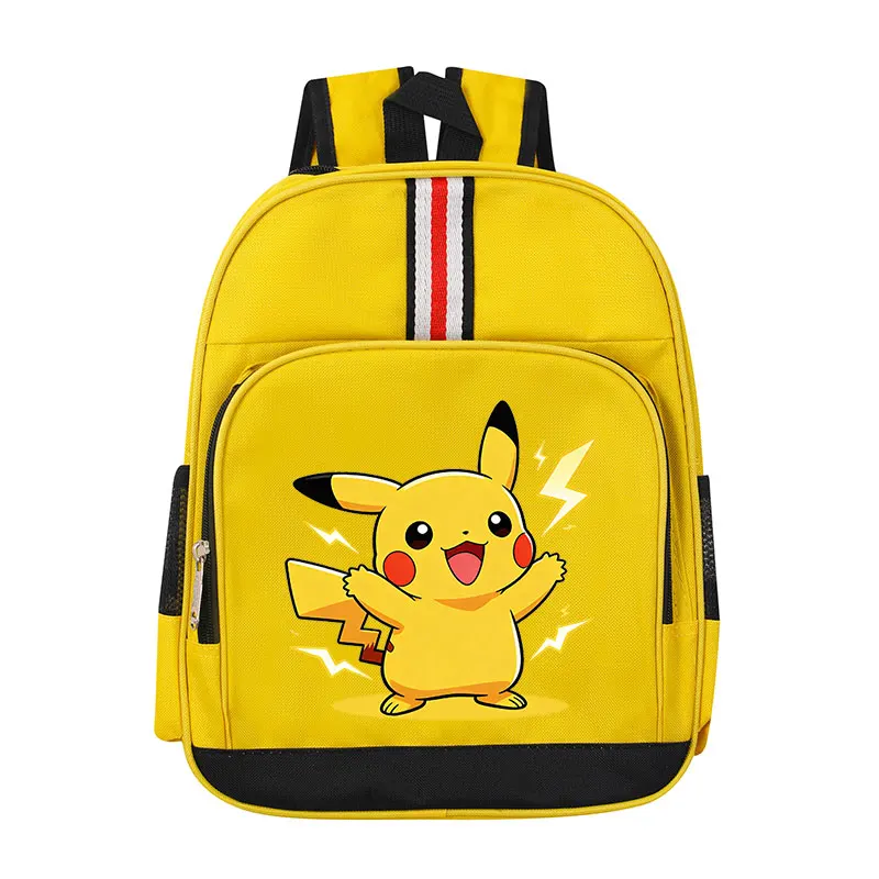 Pokemons Pikachu Schoolbag  Anime Figure Backpack Student Cartoon Anime Large Capacity Backpacks Back To School Party Gifts New view 2