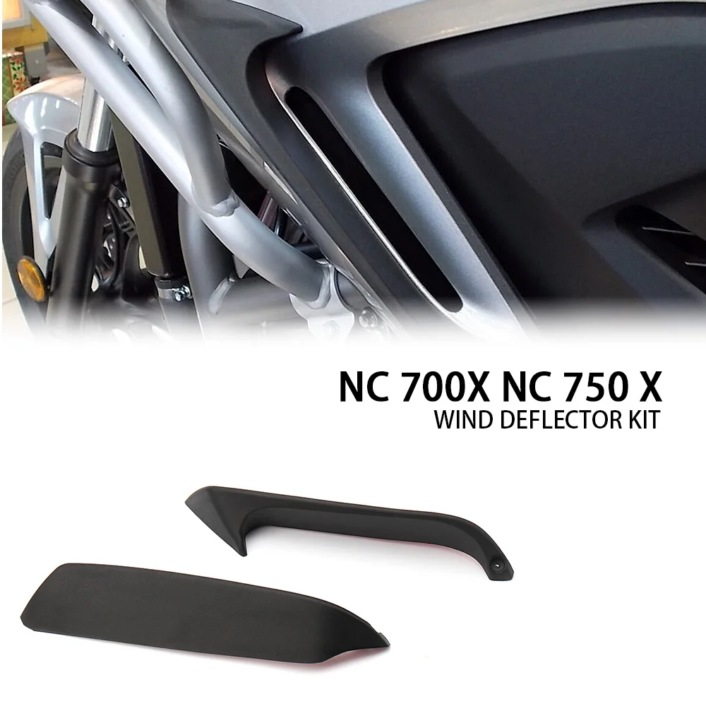 

New Motorcycle Accessories Upper Air Deflector Kit Black Rubber Fit For Honda NC750X NC 750 X NC700X NC 700X 2012 2013 2014 2015