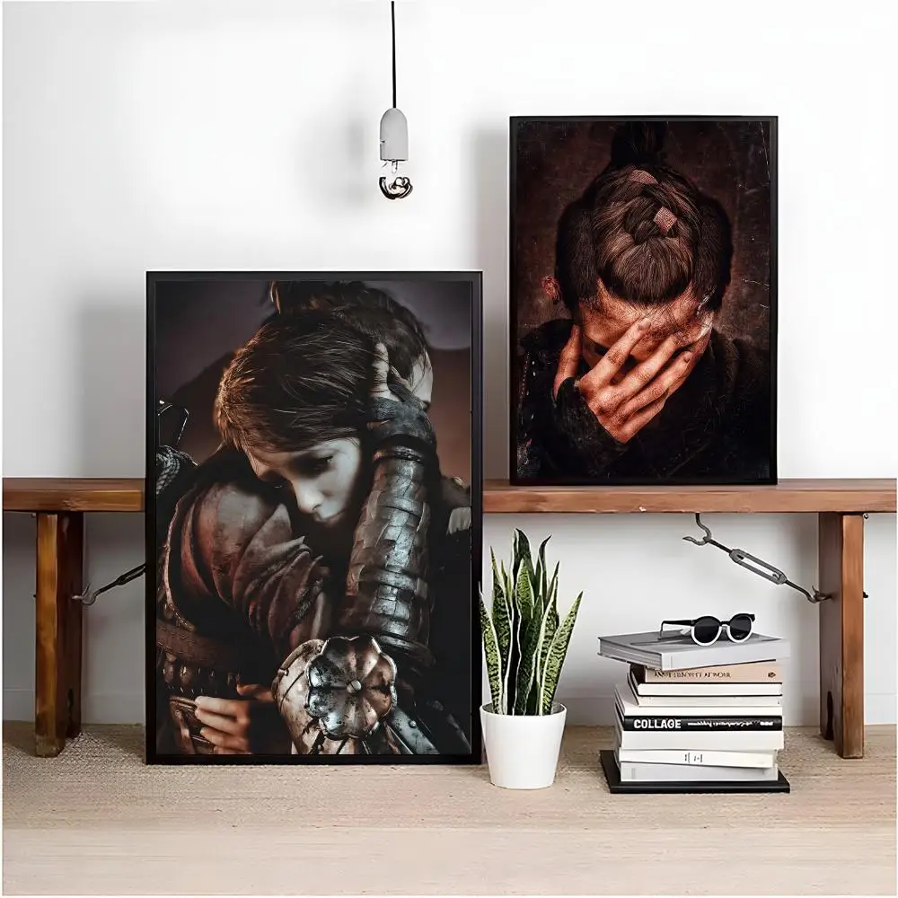Game A P-Plague Tale Requiem Poster Matte Peel And Stick Self Adhesive PVC Removable Waterproof Frameless Bedroom Living Room
