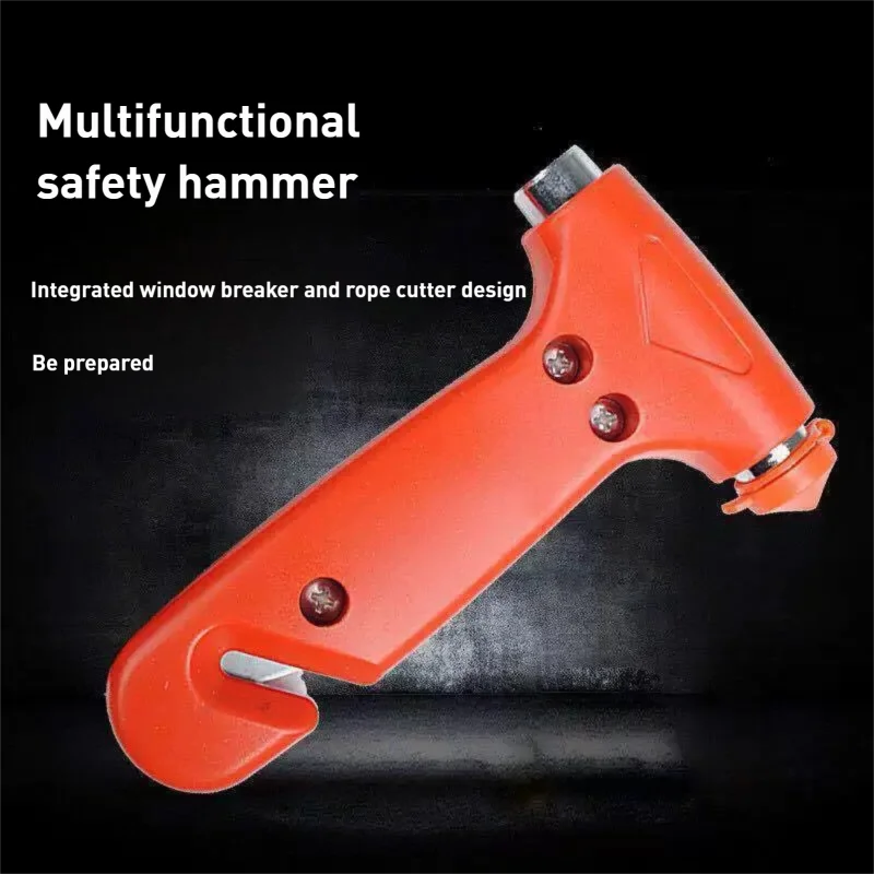 Multi-function Hammer Two-in-one Safety Hammer Rescue Hammer Car Escape Hammer Window Breaker Vehicle Emergency Tool