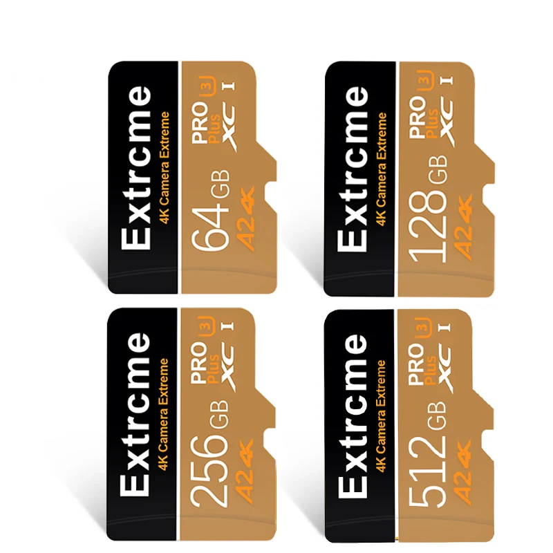 Micro TF SD Memory Card U3 128GB 64GB 32GB V30 C10 256GB 512GB A2 Micro TF SD Cards High Speed TF SD Card For Phone/Camera