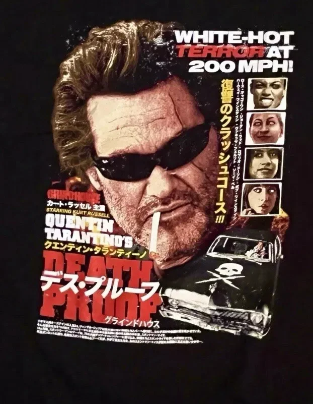 rare-rucking-fotten-death-proof-t-shirt-Edition-limitee-tarantino-xl-nouveau-dans-la-sac
