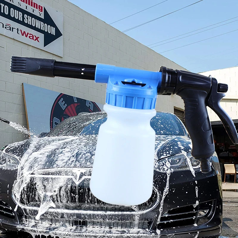 car washer Foam nozzle 1L Adjustable Car Washing Foam Gun Car Cleaning Washing Snow Foamer Lance Spray Foam Gun