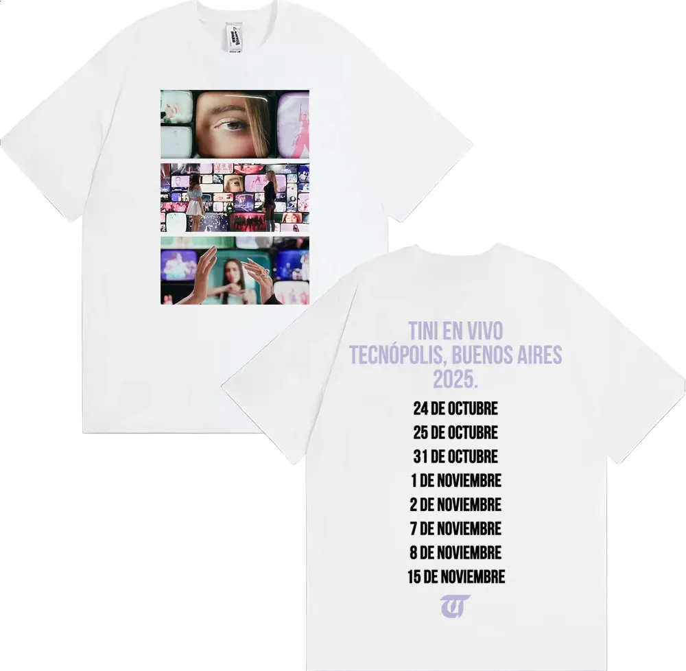 تي شيرت تيني ستوسيل فودركو 2025 ألبوم غلاف تي شيرت للرجال والنساء موضة الهيب هوب ملابس الشارع الشهير تي شيرت قطني مريح كبير الحجم #4