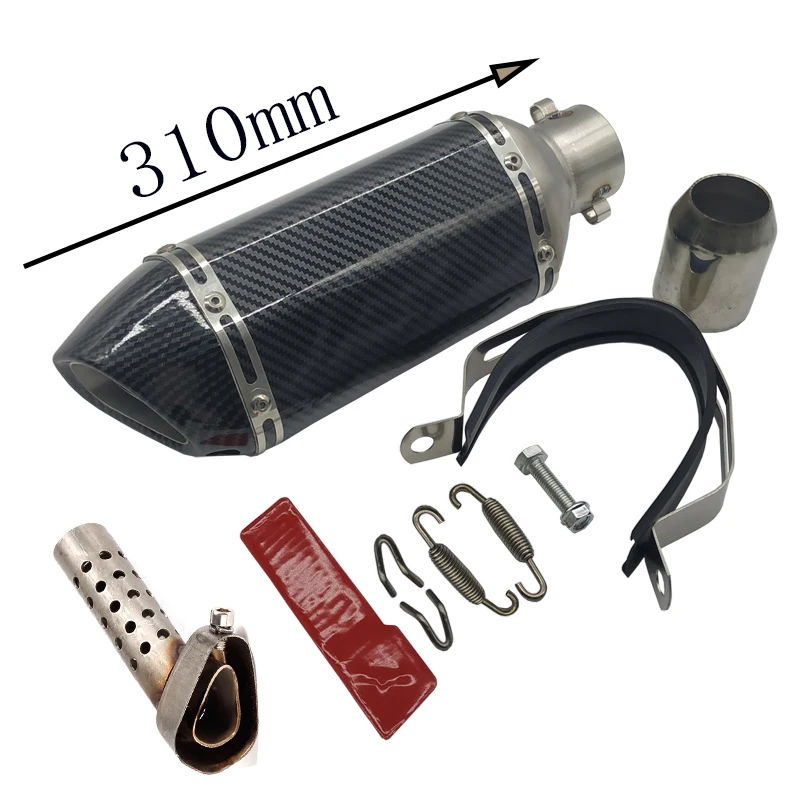 Motorcycle Exhaust Pipe Muffler Silencer DB Killer For For Z800 Z900 Z1000 MT07 FZ07 PCX  Vespa Cb650r Nmax Moto Accessories