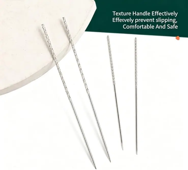15pcs Snag Nab It Tool, 2.36 Inches Snag Needle, Snag Repair Needle, Essential for Knitwear Knitting Clothing Curtains view 3