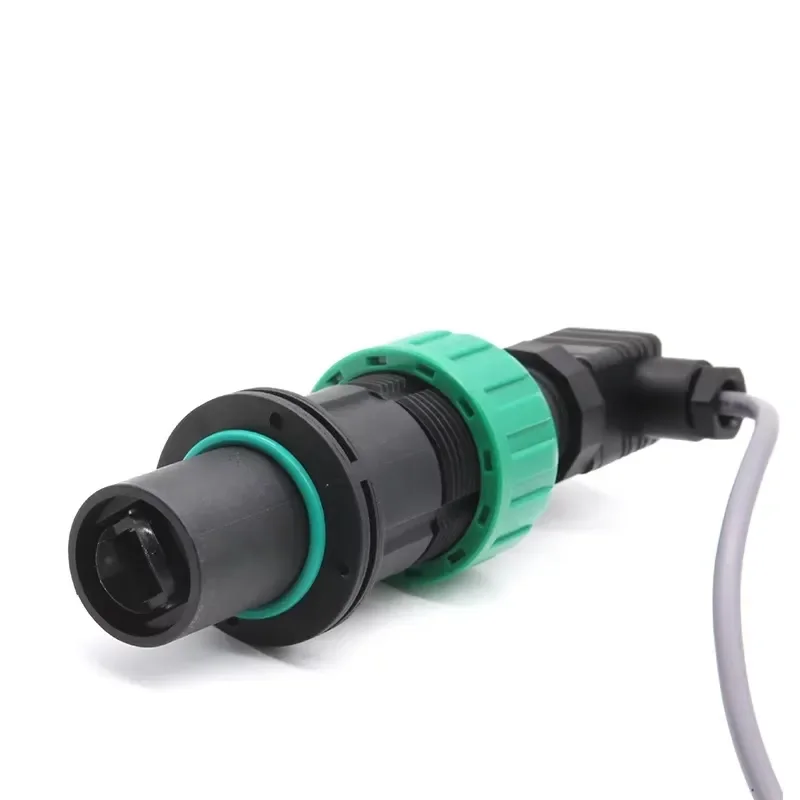 SEA Dijiang ZJ-KF11 Flow Sensor Insertion Type Flange Pipe DN20-600 Industrial Chemical Acids Water Flow Meter OEM PP