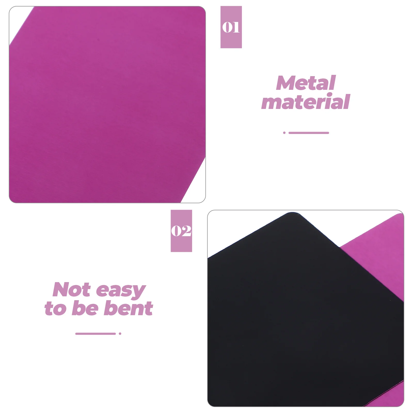 

8pcs Business Card Blanks Engraving Smooth Flat Diy Name Sublimation Metal Nameplate Tags For Crafting Custom Business Cards