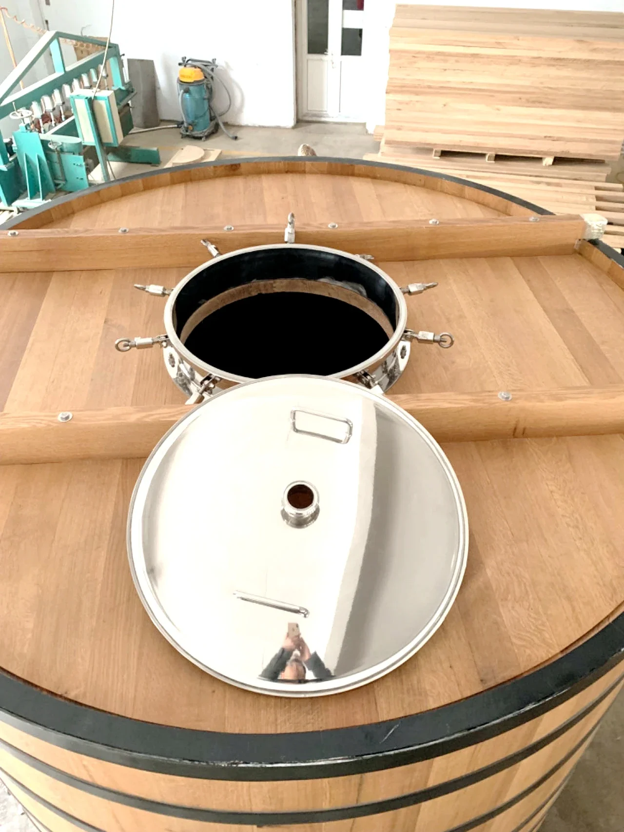 For Wooden Oak Barrels For Storing Beverages Such As Wine, Beer, Brandy, Whiskey, Rum, And Sherry