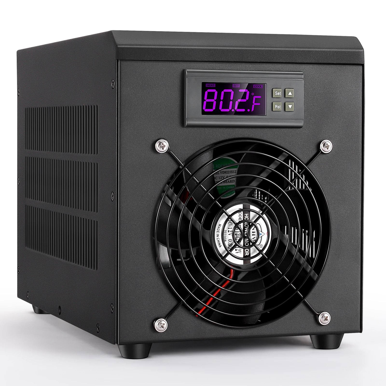 Image of Aquarium Wasserkühler 55L Aquarium Kühler Heizsystem 10-40 ℃ Temperatureinstellung, konstant leise, 55 l, Aquakultur für die Hauszucht