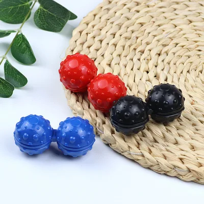 Adult Kids Anti Stress Toys ABS Acupressure Massage Siamese Ball Sensory Toy Hand Spinner Fidget Toys  Balls Holiday Gifts