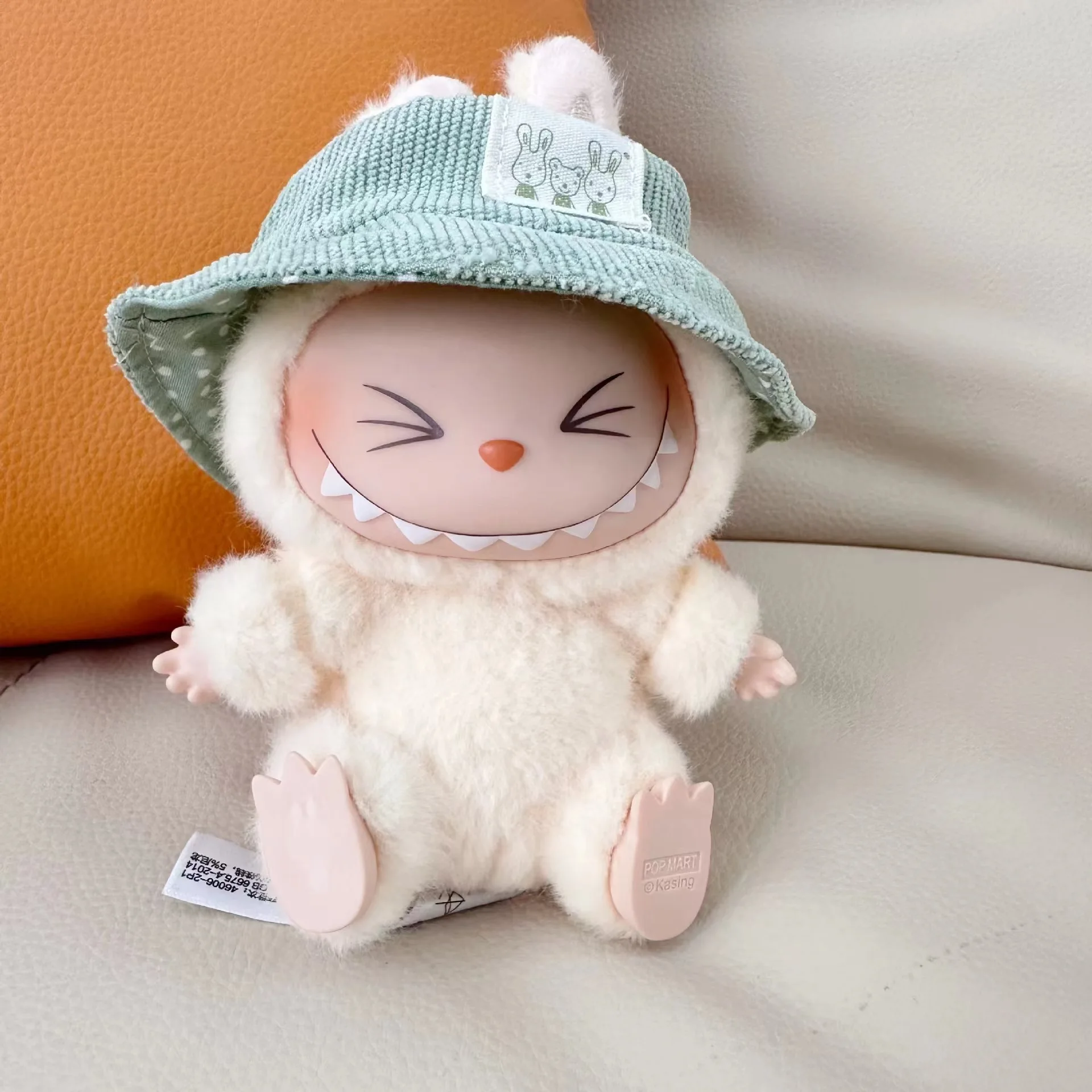 17cm Labubu I II Fashion Hat Idol Dolls Sitting Party Cute Plush Doll'S Hat Accessories For Korea Kpop Exo