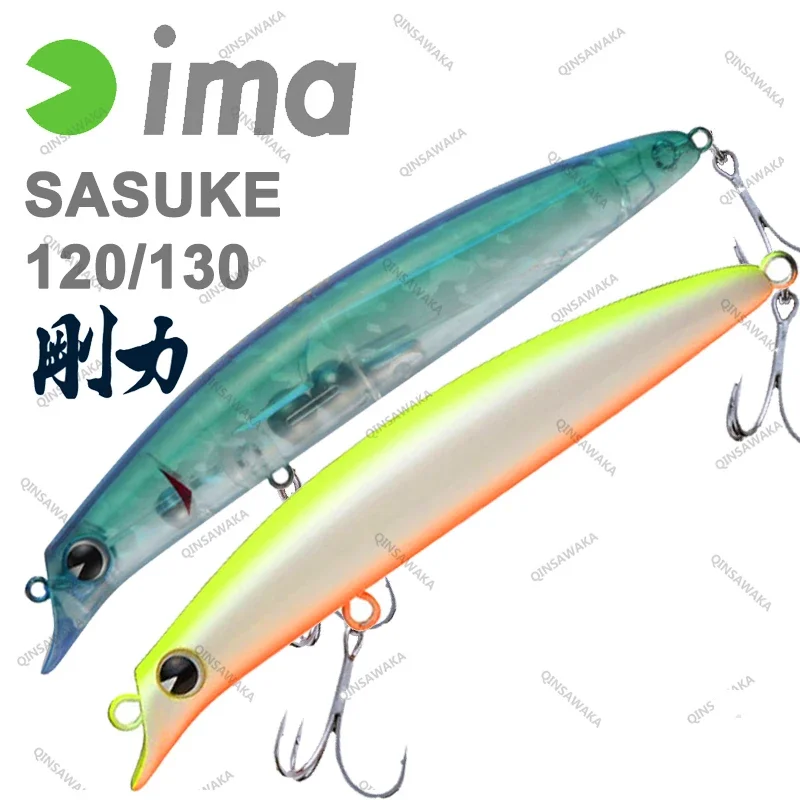 

Japan IMA Sasuke 120 130 GOURIKI Floating Bass Lure baitfish Fishing sinking minnow Saltwater long distance best perch forgery