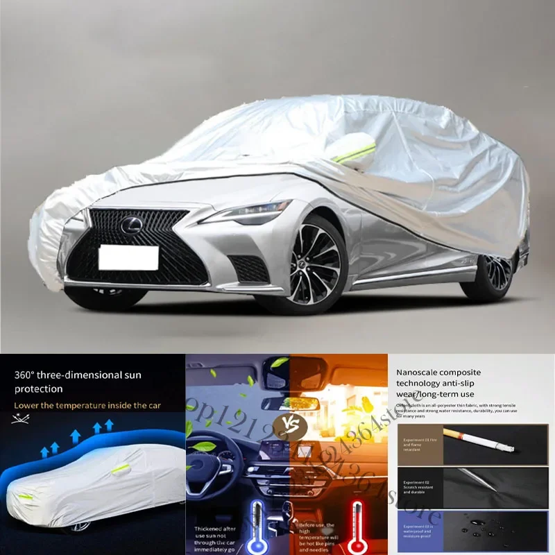 

For Lexus LS 210T Car cover Exterior Car Cover Outdoor Protection Full Car Covers Waterproof Sunshade Snow Cover Anti UV