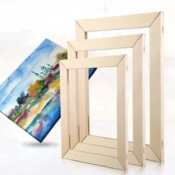 Diamond Painting Canvas Frame, Digital Oil Painting, Wooden Frame, Wall Art, Inner Framed, 40x50cm,30x40cm