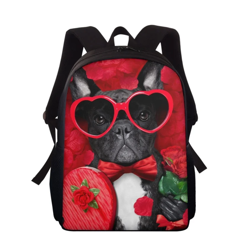 Mochila con estampado de perro caballero para niños, morral escolar para adolescentes, morral para libros para estudiantes, 2023