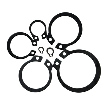 200/380 Uds. Cierre de categoría de tienda, cierre externo de acero al manganeso, conjunto de cierre fijo, anillo a presión, surtido de tienda para mecánico