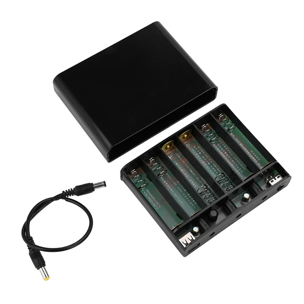 5V 9V 12V 16V Output 3/4/6 x 18650 Battery UPS Uninterrupted Power Supply DIY Power Bank Box For Router Cellphone Tablet Modem image 3
