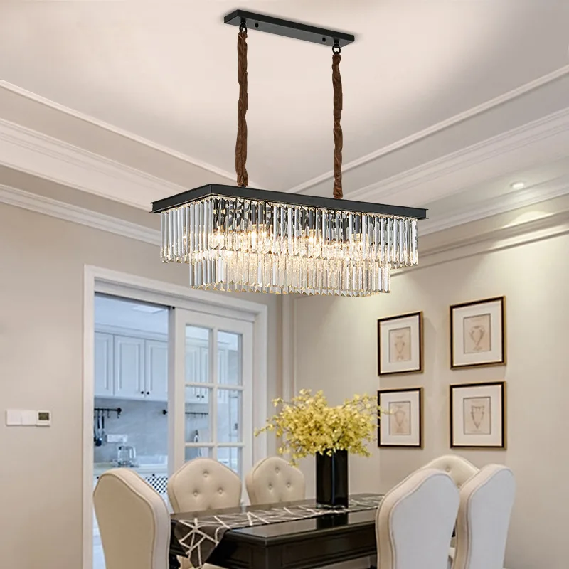 Imagem -05 - Crystal Flush Mount Chandelier Luminária Modernas Luzes de Teto Elegante Lâmpada Pingente para Quartohallway k9 Cristais