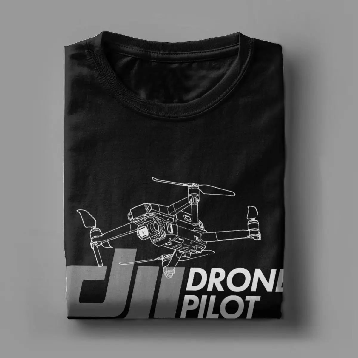 Summer Dji Drone Pilot for Men Women T Shirt Drone Operator Merch Vintage Tee Shirt T-Shirts 100% Cotton Gift Idea Clothes