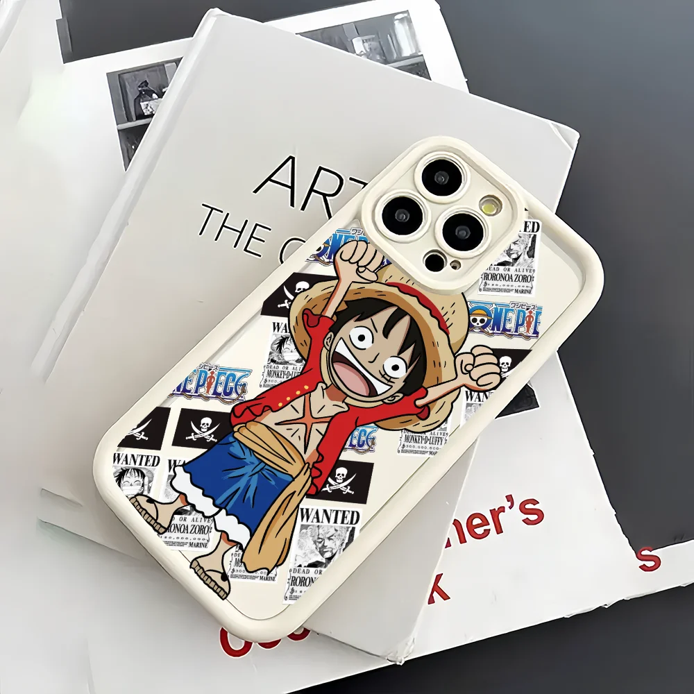 ONE P-PIECE Anime Handyhülle für Samsung Galaxy S25 S24 S23 S22 A54 A35 A15 Ultra Plus Fe Rutschfeste Silikon-Softshell – Detail 4