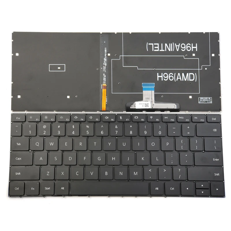 

New For Huawei MateBook 13 VLR-W19P VLT-W50 VLT-W60 WRT-W19 WRT-W19L WRT-W29 WRT-W29L Laptop Keyboard US Backlit