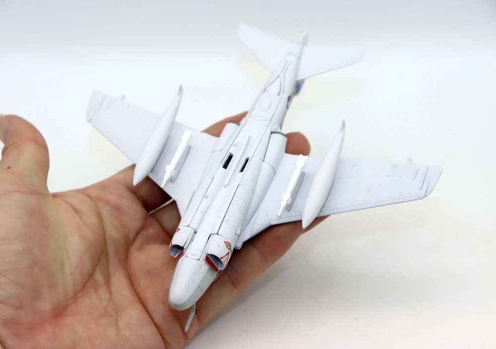 New 1/100 A-6E Intruder US NAVY VA-52 1980 Fighter Diecast alloy simulation aircraft model for collection gift