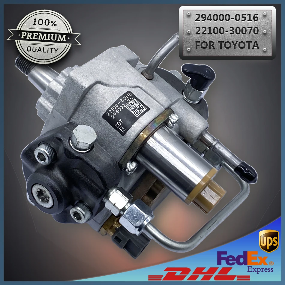 

HP3 Fuel Injection Pump 22100-30070 294000-0513 294000-0514 294000-0516 for Toyota KUN26 Hilux 1KD-FTV 2KD-FTV Engine