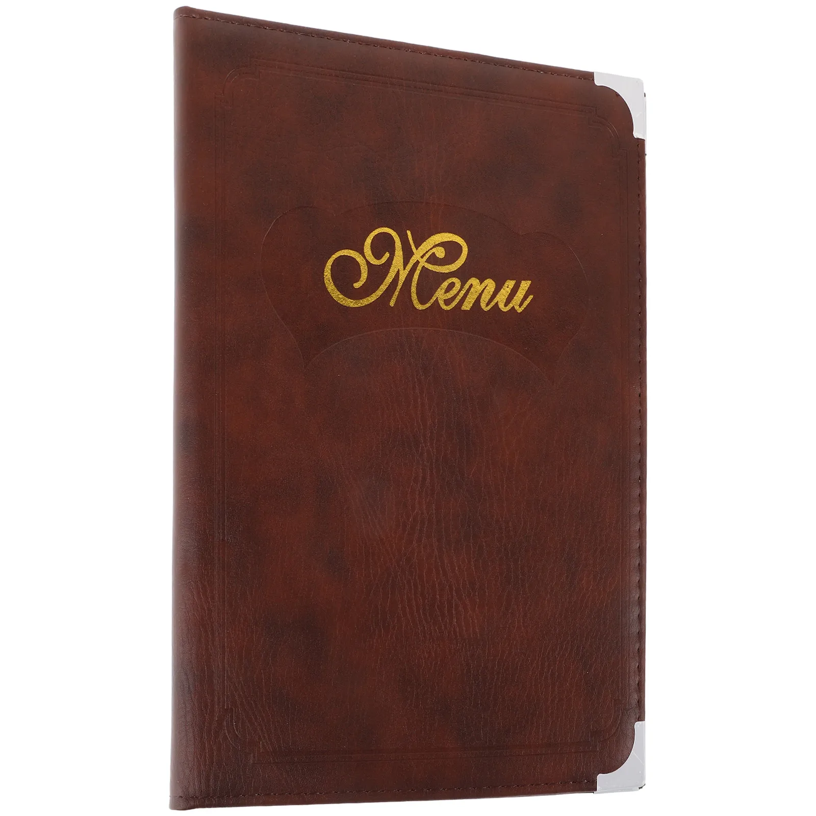 Menu Book Restaurant Sturdy PVC Artificial Convenient Menu Cover Holder for Bar Hotel Cafe Restaurant Display Folder