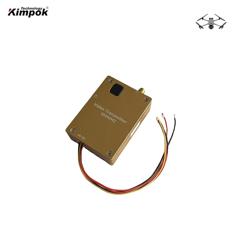 40km 500Mhz FPV Video Transmitter Receiver Video Link  VTX 8 Channels