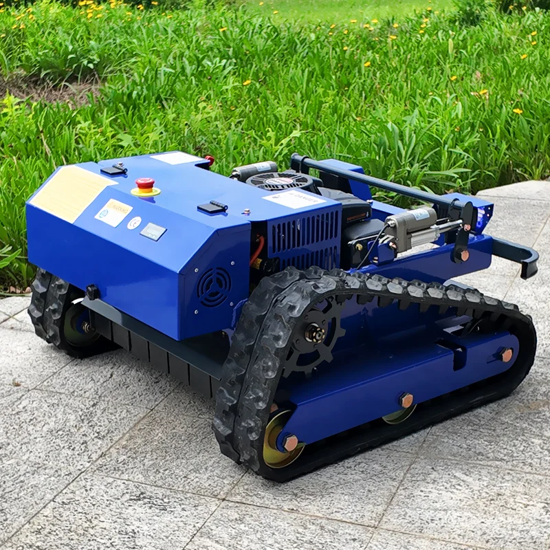 Customized portable high-power lawn mower, long-range engine, robot lawn mower with cutting function for grass bins