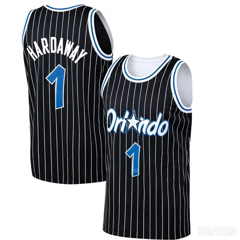 Retro Hardaway Orlando 3D Printed Basketball Jersey Men Summer Sports Comfort Vest Breathable Quick Drying Streetwear Clothing